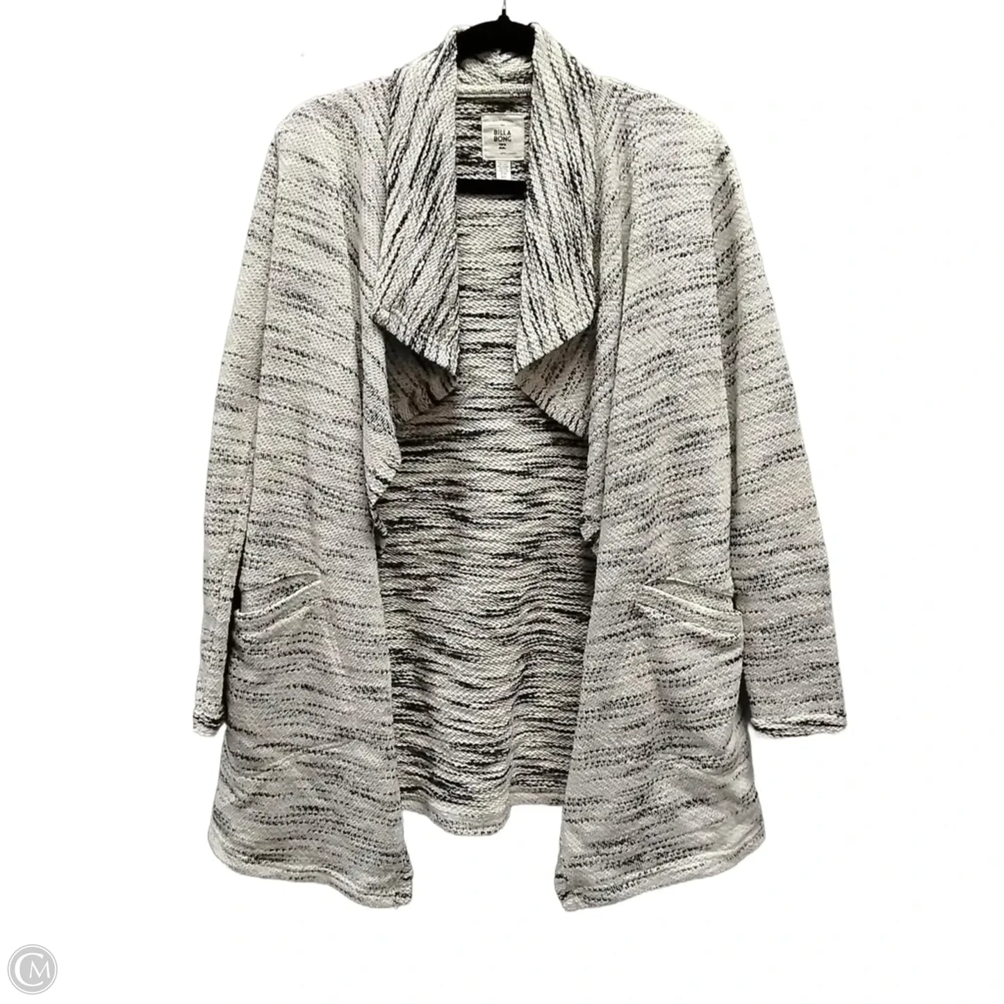 Cardigan By Billabong In Black & White, Size: S