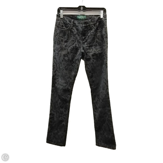 Jeans Skinny By Lauren By Ralph Lauren In Black, Size: 2