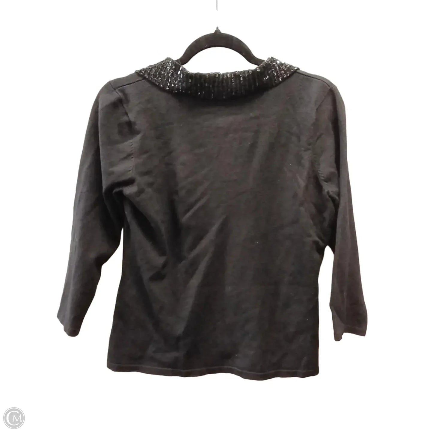 Top Long Sleeve By Outfit Jpr In Black, Size: S