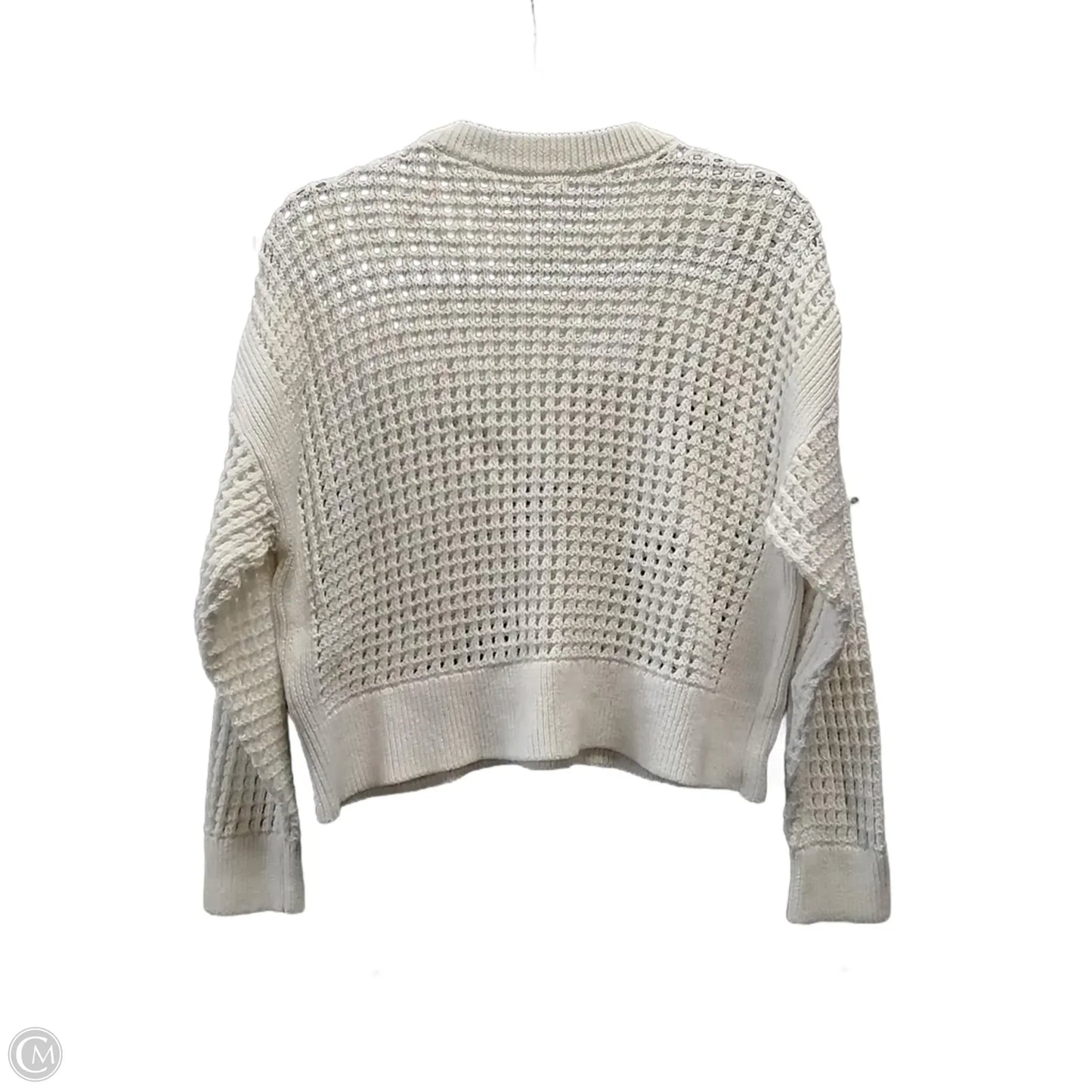 Sweater By Old Navy In Cream, Size: Mp