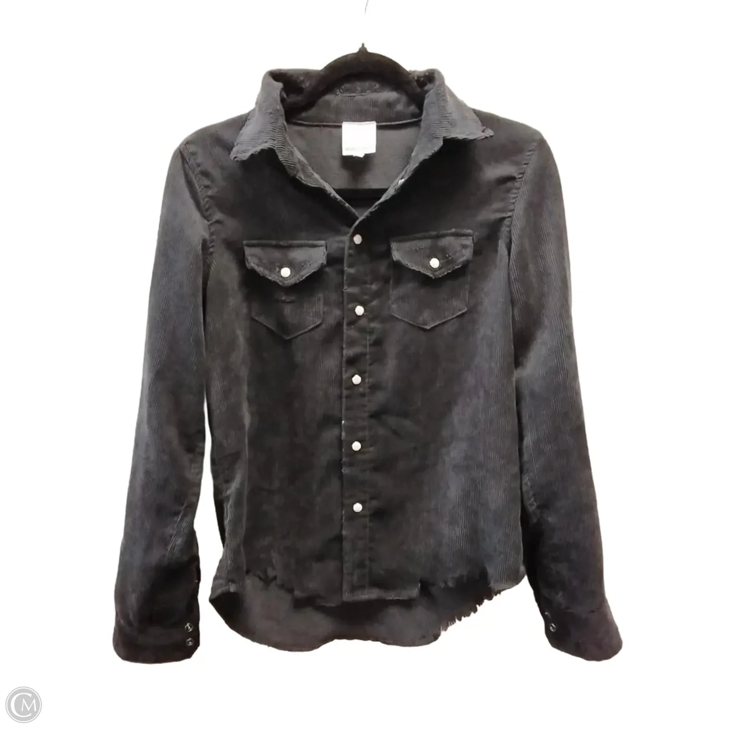 Top Long Sleeve By Clothes Mentor In Black, Size: M