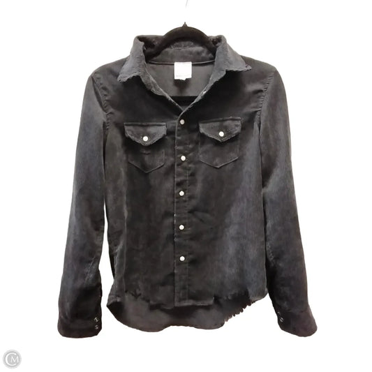 Top Long Sleeve By Clothes Mentor In Black, Size: M