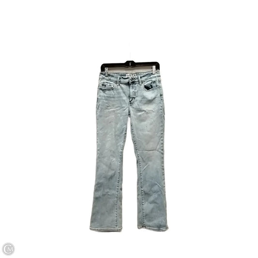 Jeans Flared By Daze In Blue Denim, Size: 28