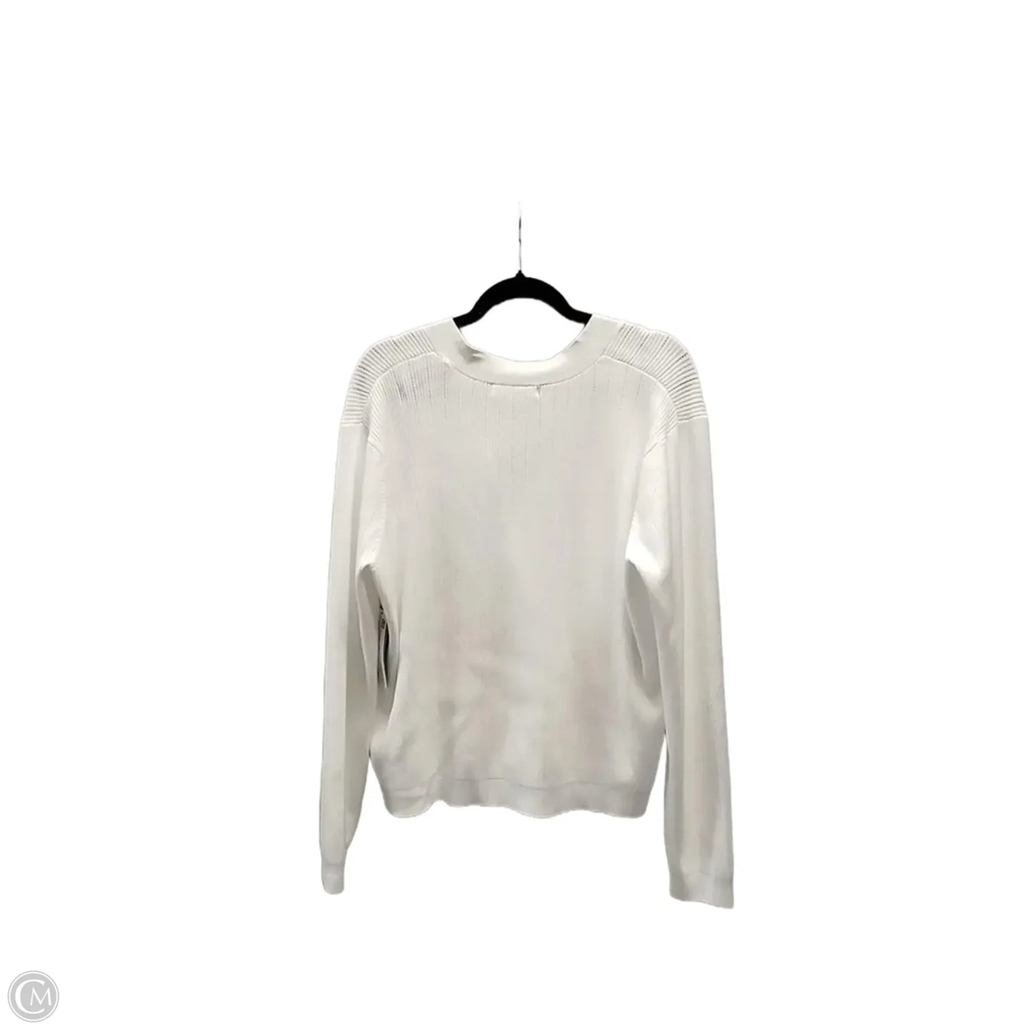 Sweater Cardigan By 89th And Madison In White, Size: 2x