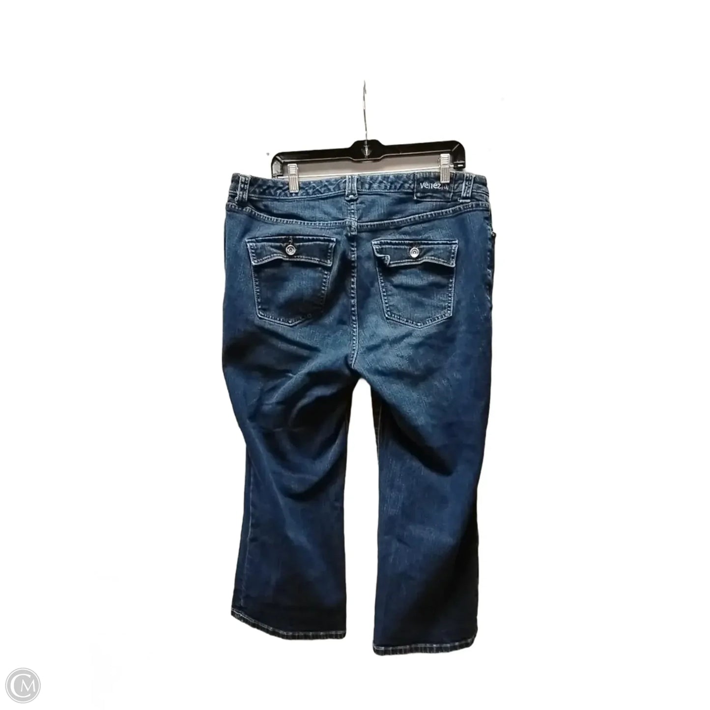 Jeans Boot Cut By Venezia In Blue Denim, Size: 18