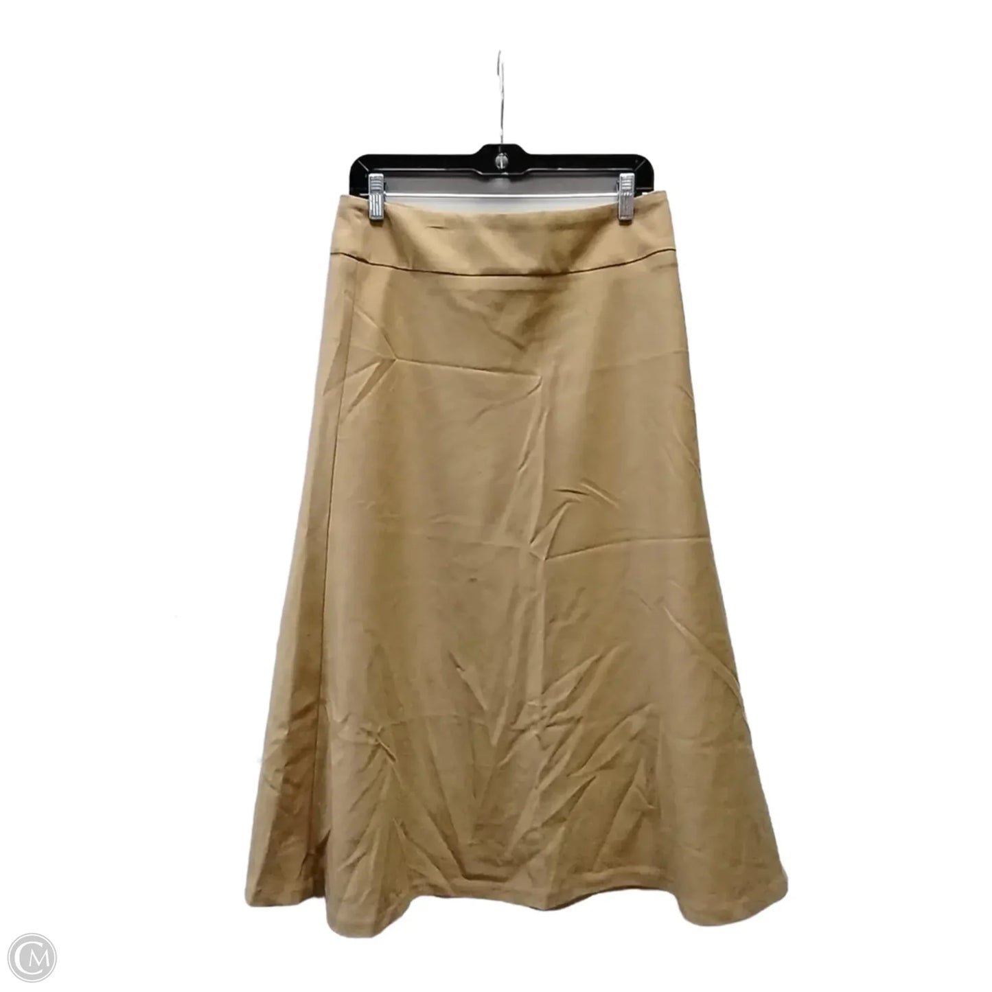 Skirt Maxi By Talbots In Tan, Size: 8