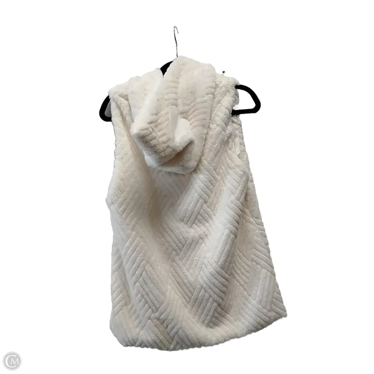 Vest Faux Fur & Sherpa By Coco And Carmen In White, Size: S