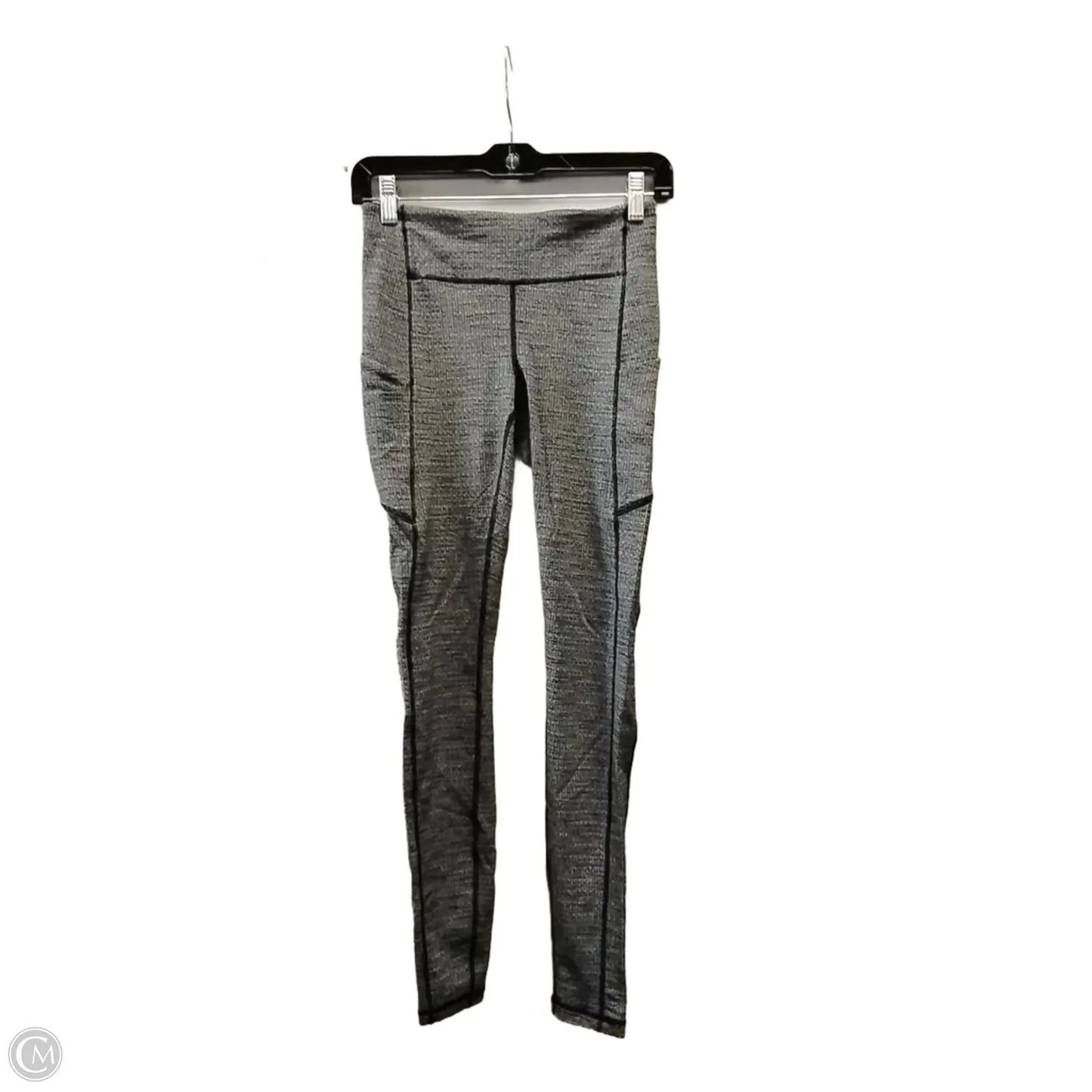 Athletic Leggings By Lululemon In Grey, Size: 6