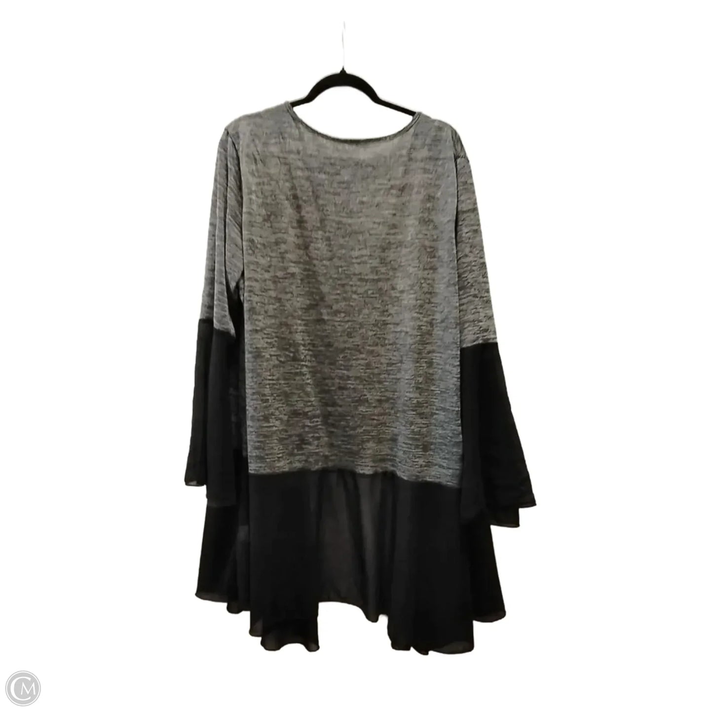 Cardigan By Clothes Mentor In Grey, Size: Onesize