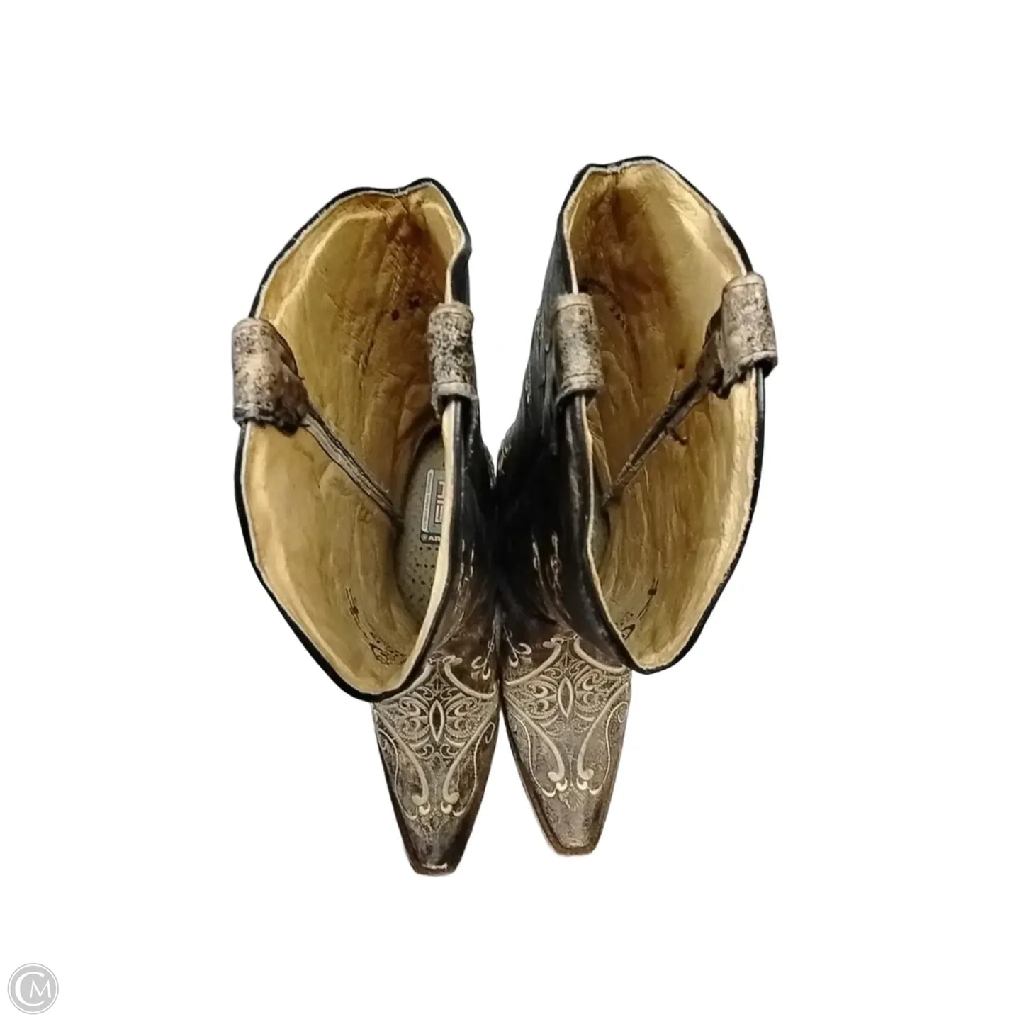 Boots Western By Clothes Mentor In Brown, Size: 8