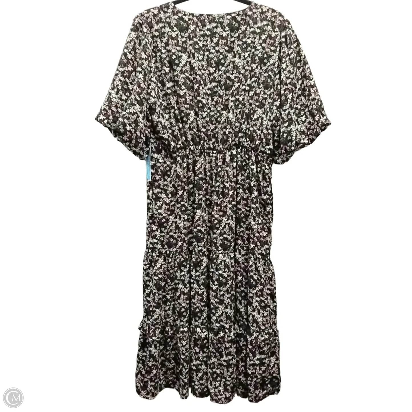 Dress Casual Maxi By Draper James In Floral Print, Size: L