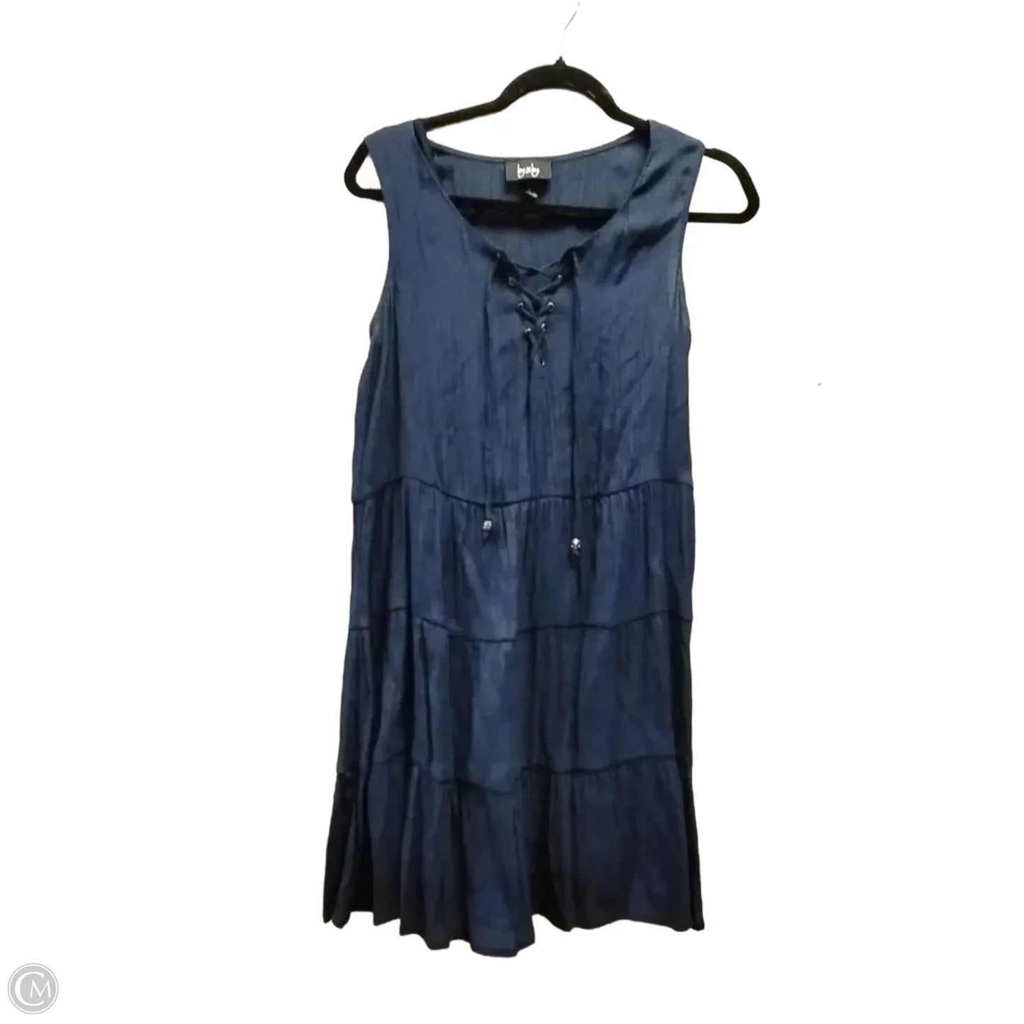 Dress Casual Midi By By & By In Navy, Size: M