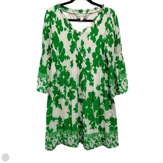 Dress Casual Maxi By Emma And Michele In Floral Print, Size: L