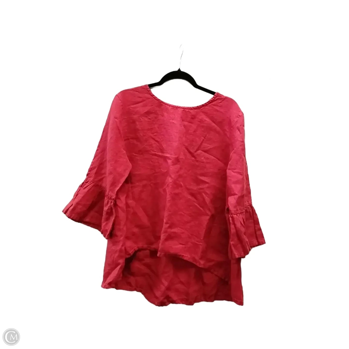 Blouse Long Sleeve By Bryn Walker In Red, Size: Xxl