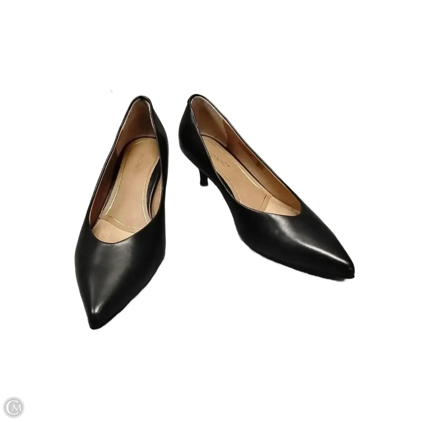 Shoes Heels Kitten By Vionic In Black, Size: 6.5