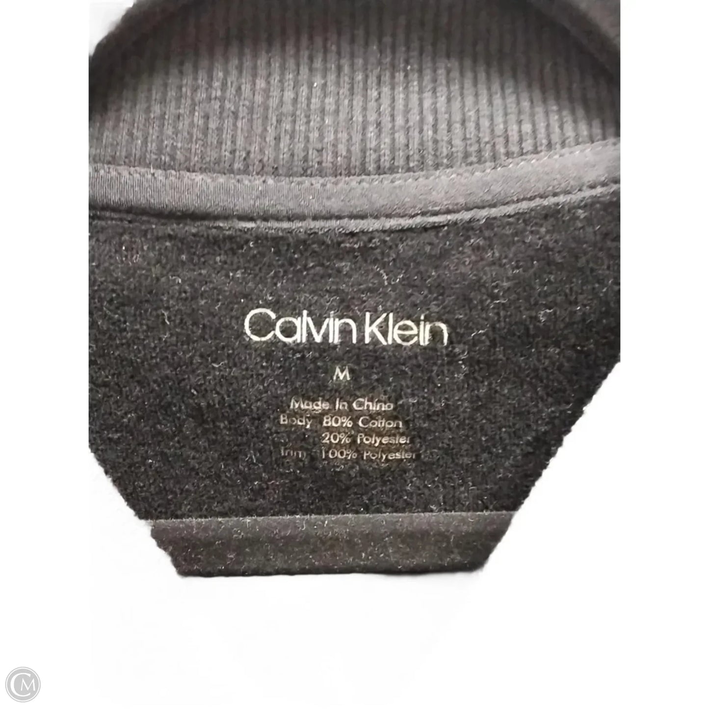 Jacket Other By Calvin Klein In Black, Size: M