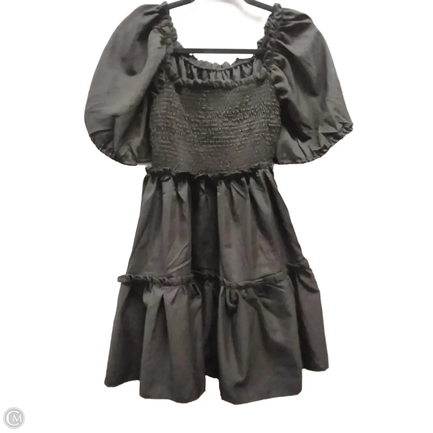 Dress Casual Midi By Boohoo Boutique In Black, Size: 6