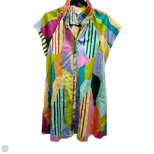 Dress Casual Midi By Crosby In Multi-colored, Size: S