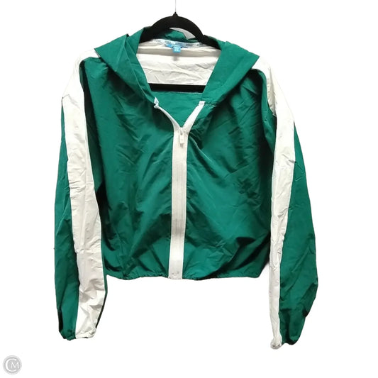 Coat Raincoat By Prince In Green, Size: Xxl