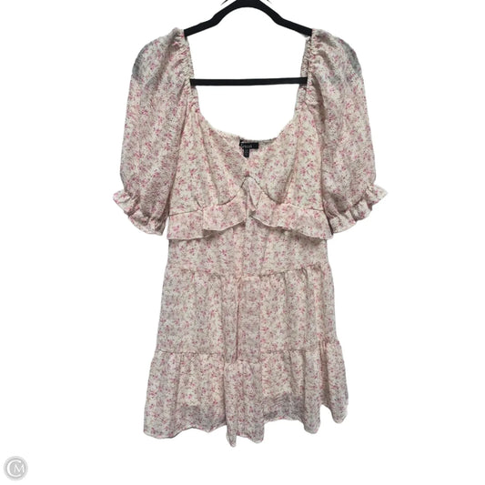 Dress Casual Midi By Trixxi In Floral Print, Size: L