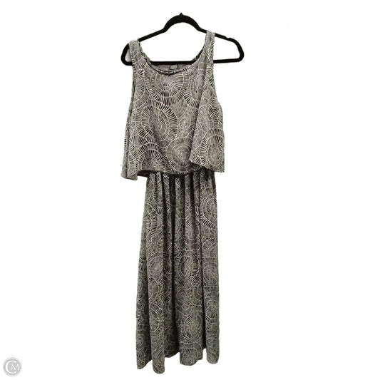 Dress Casual Maxi By Robert Louis In Brown, Size: Xl