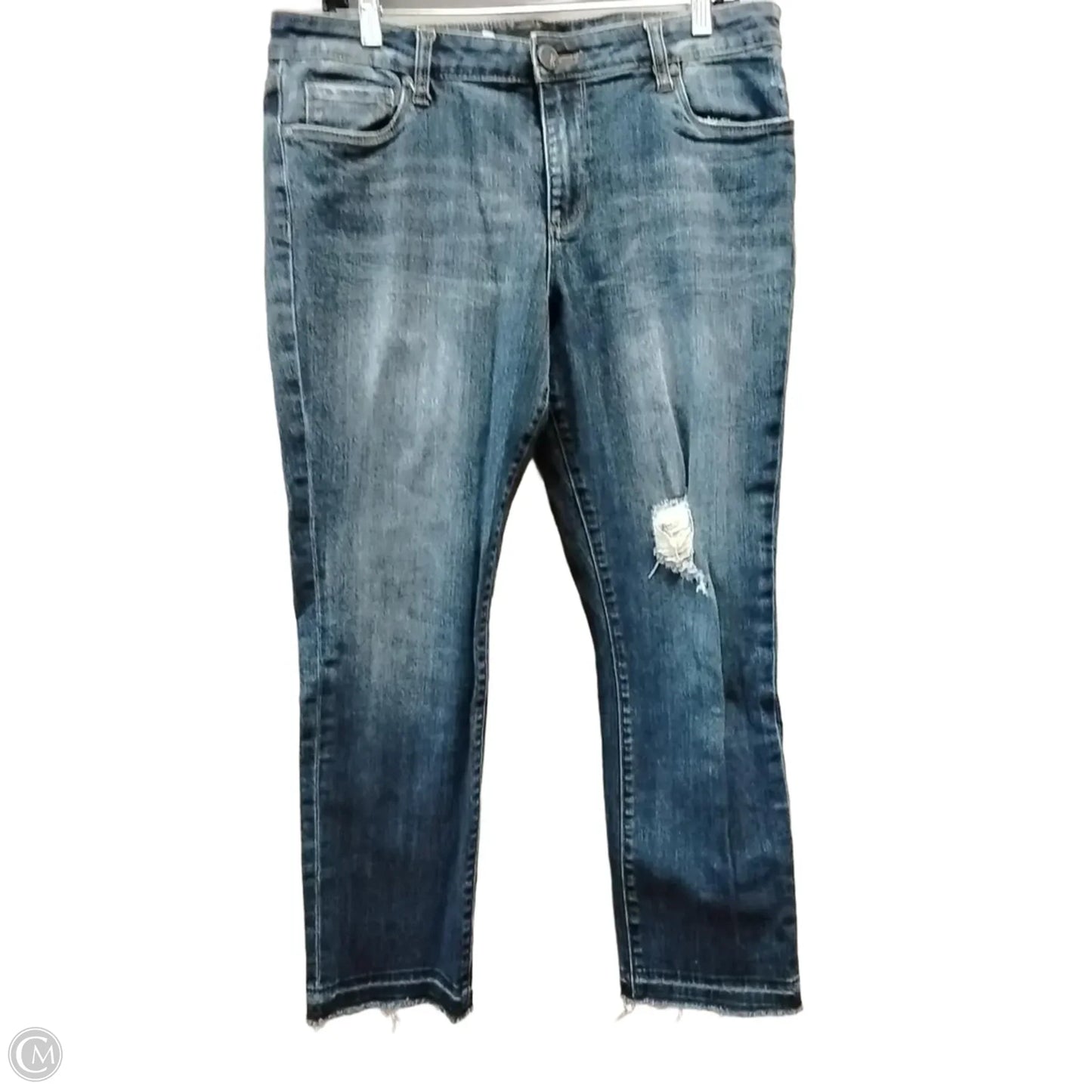 Jeans Boot Cut By Kut In Blue Denim, Size: 10