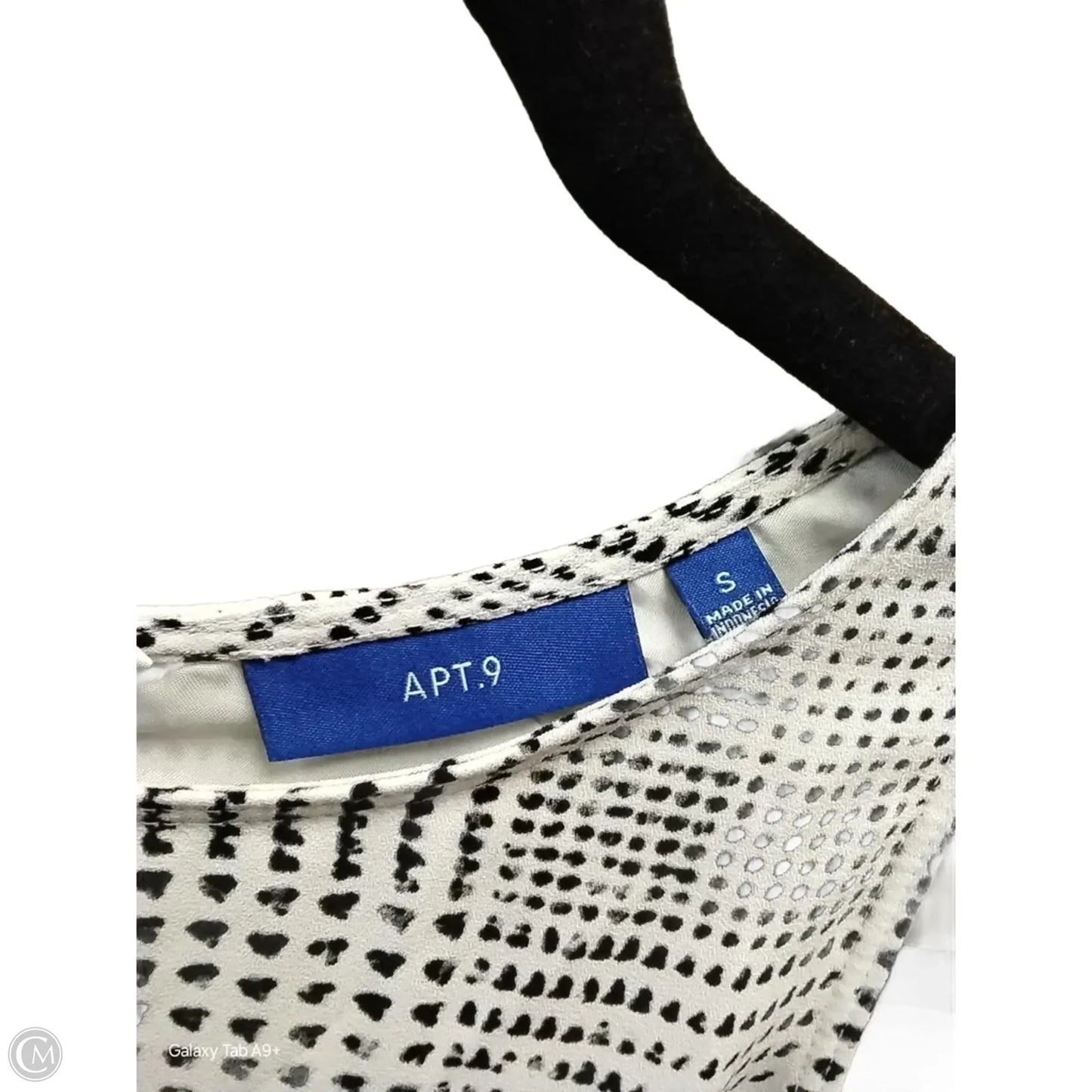 Dress Casual Midi By Apt 9 In Geometric Pattern, Size: S