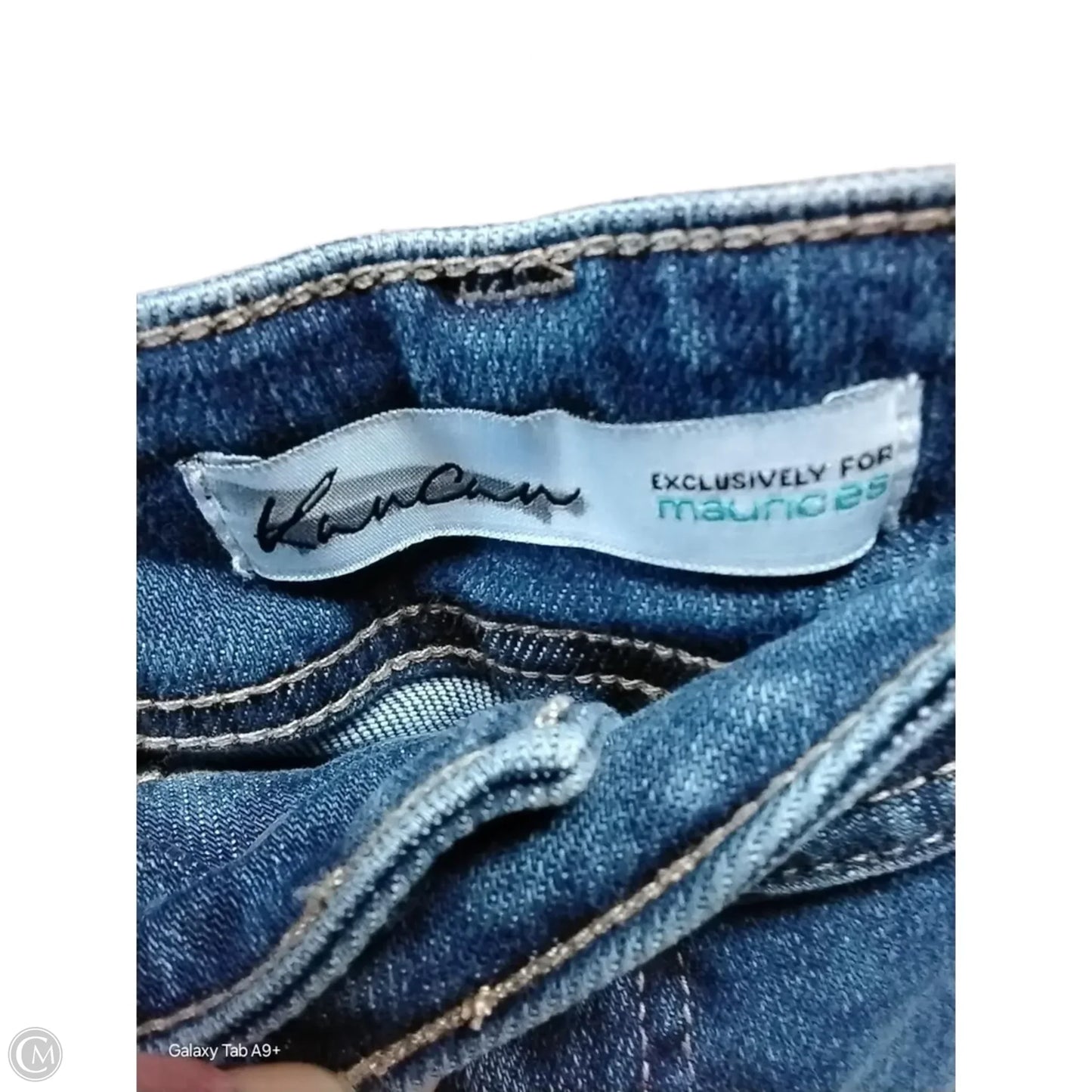 Jeans Boot Cut By Kancan In Blue, Size: 20