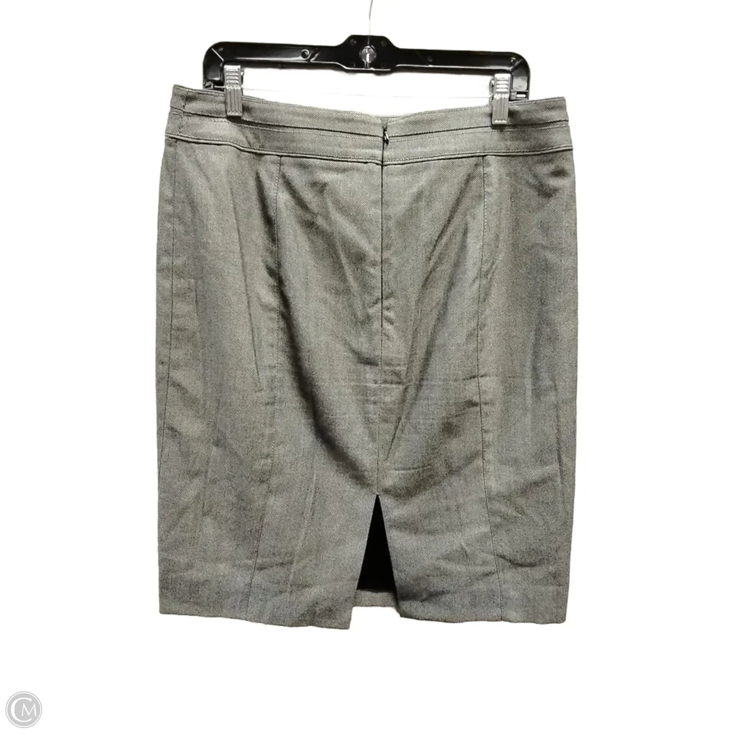 Skirt Midi By White House Black Market In Grey, Size: 12