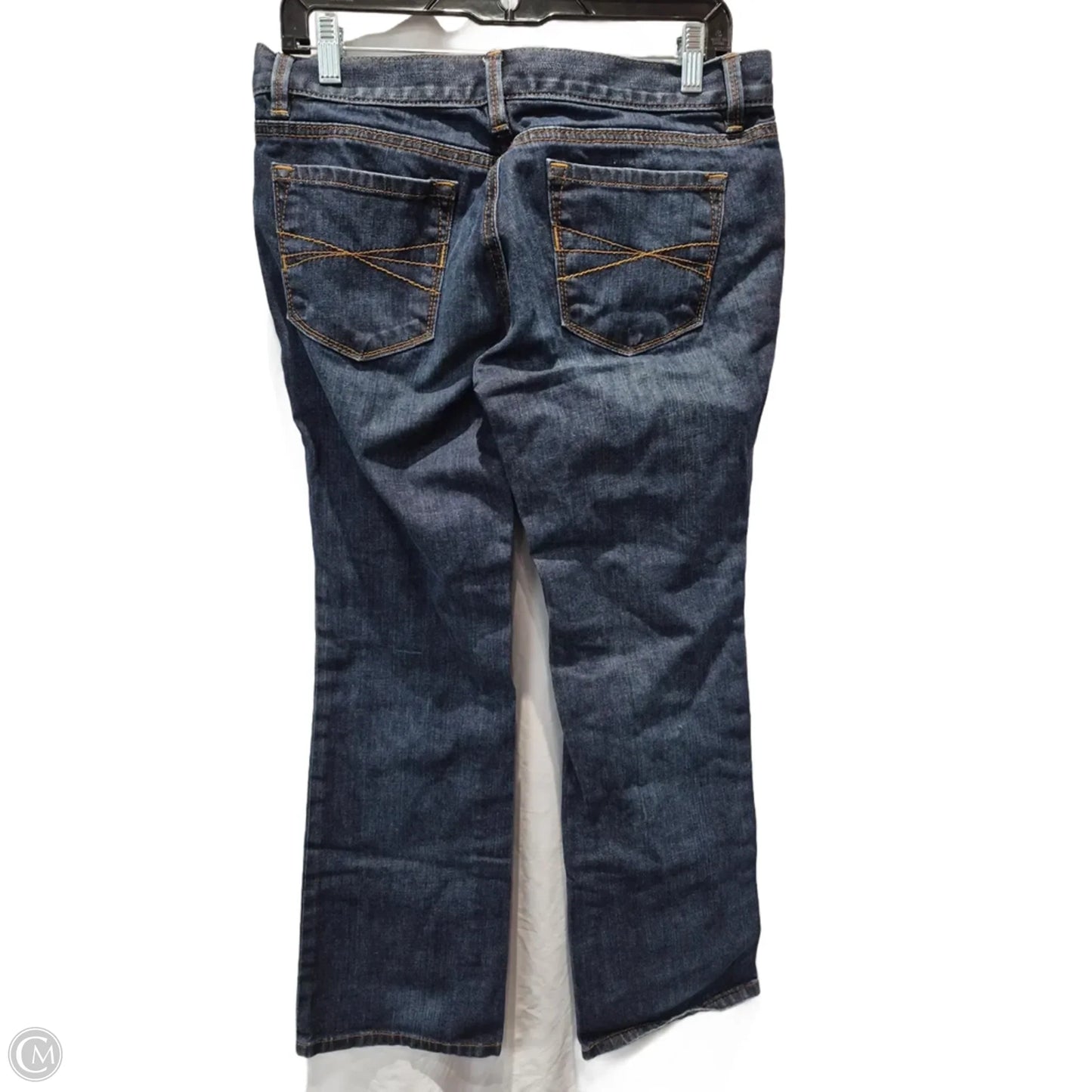 Jeans Boot Cut By Loft In Blue Denim, Size: 10p