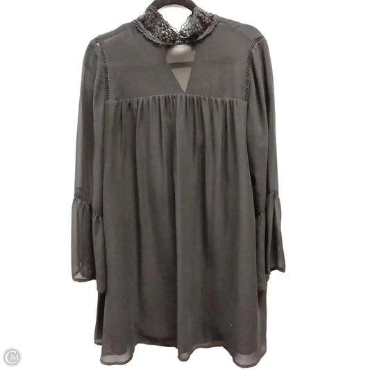 Blouse Long Sleeve By Nanette By Nanette Lepore In Black, Size: 10