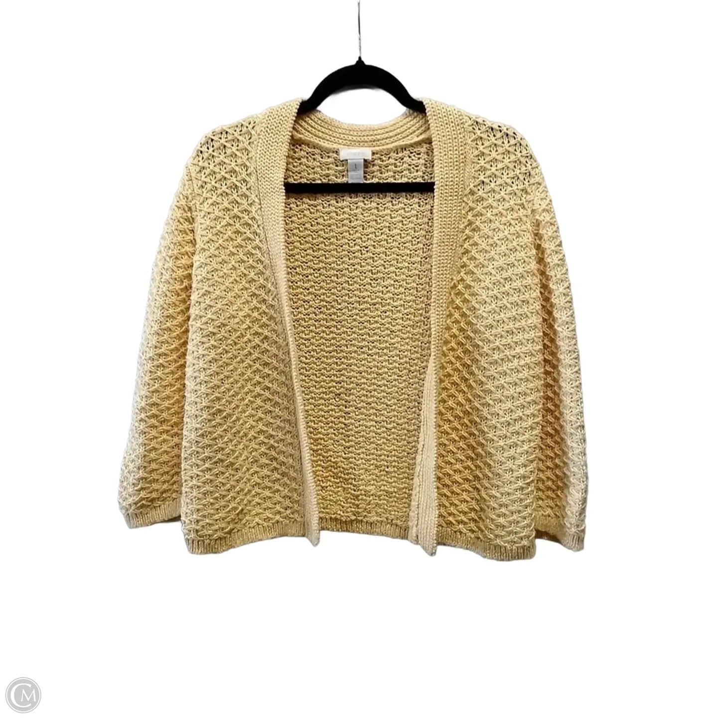 Shawl By Chicos In Yellow, Size: 1