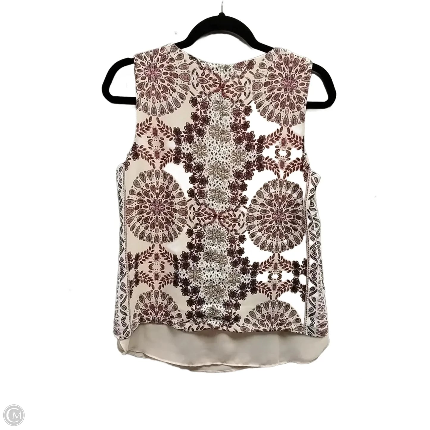 Blouse Sleeveless By Rose And Olive In Floral Print, Size: S