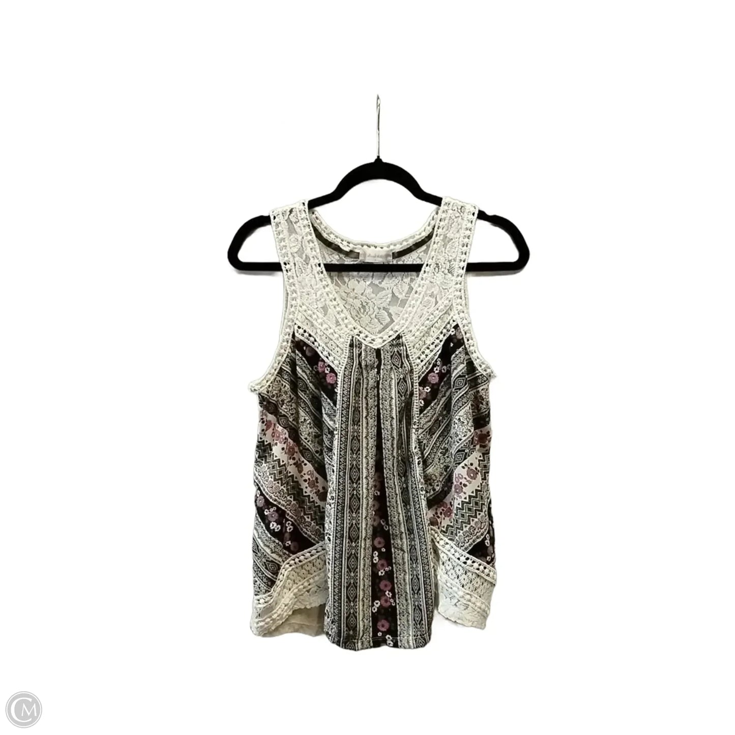 Blouse Sleeveless By Altard State In Floral Print, Size: L