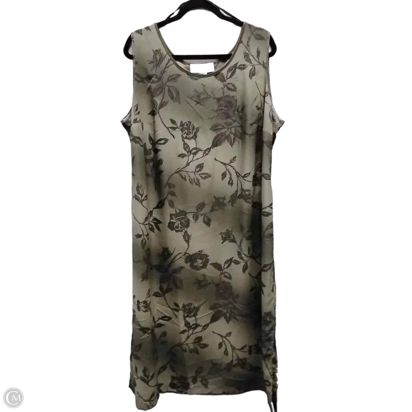 Dress Casual Maxi By Maggie And Max In Green, Size: 16