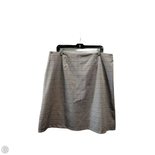Skirt Midi By Soho Apparel In Plaid Pattern, Size: 2x