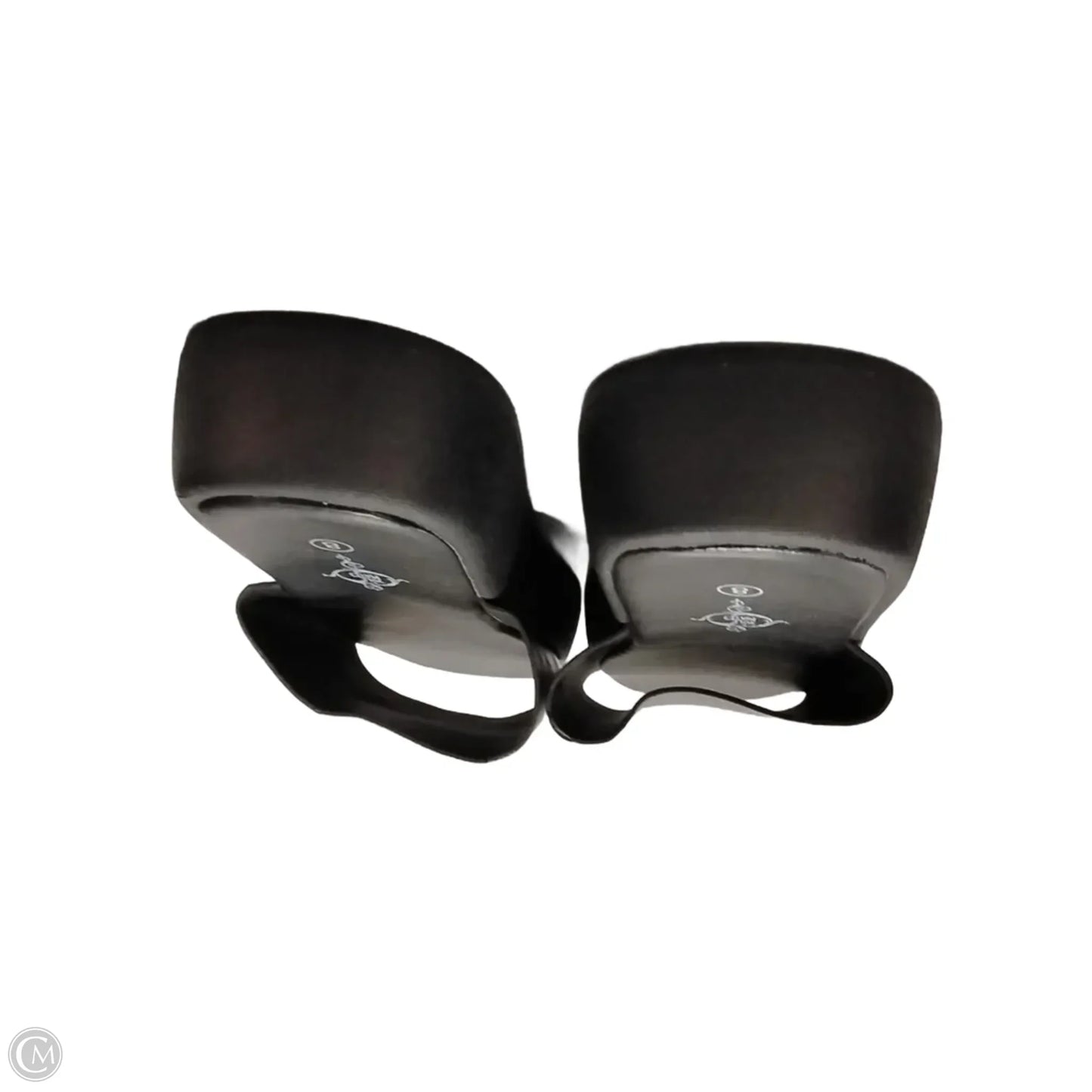 Sandals Heels Platform By Cmf In Black, Size: 8