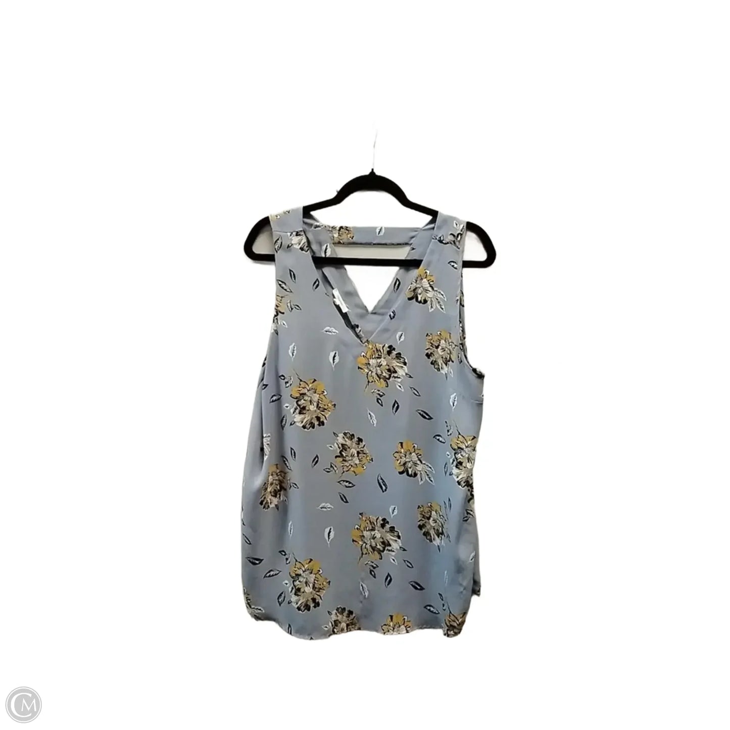 Blouse Sleeveless By Maurices In Floral Print, Size: Xl