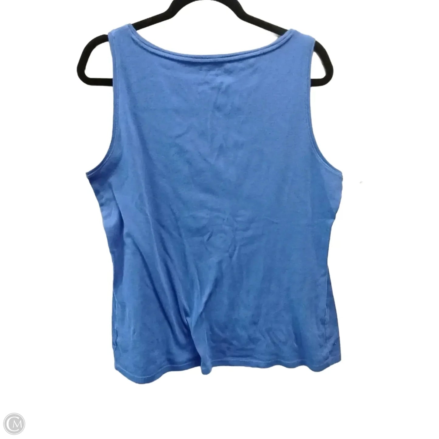 Top Sleeveless By Talbots In Blue, Size: M