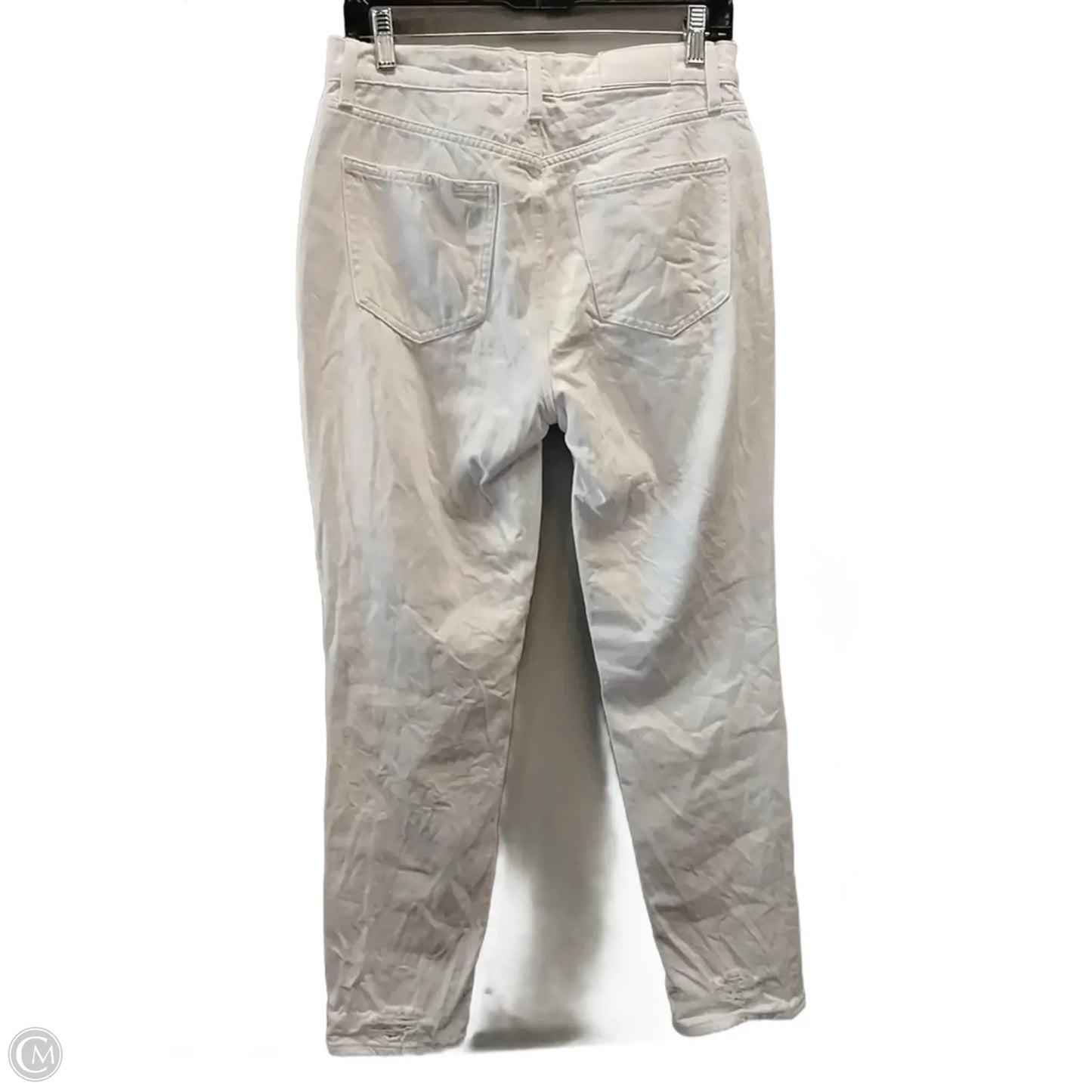 Jeans Straight By Pistola In White Denim, Size: 27