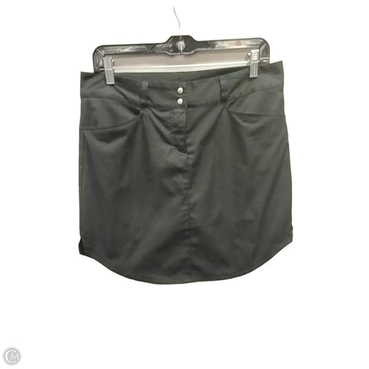 Athletic Skort By Adidas In Black, Size: M
