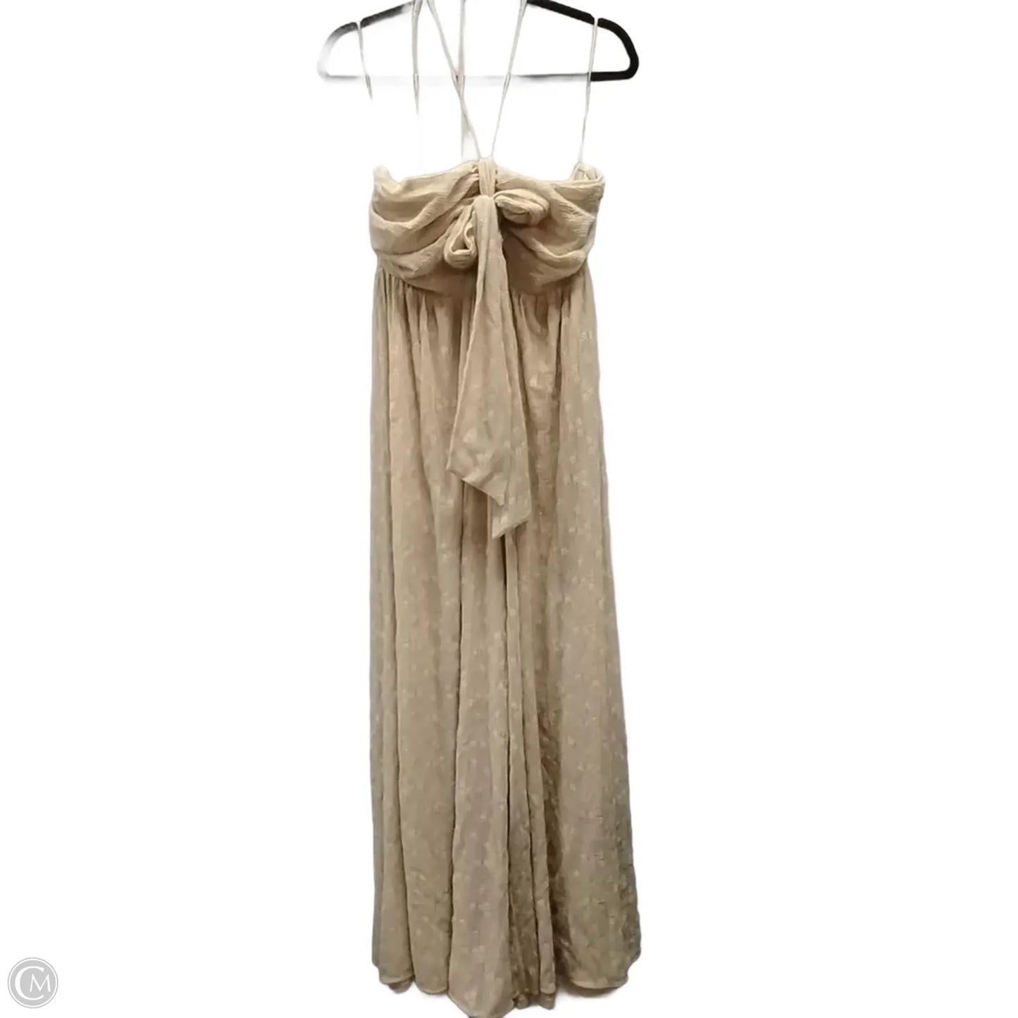 Dress Party Long By Fashion Nova In Gold, Size: L