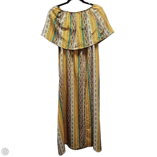 Dress Casual Maxi By Daytrip In Multi-colored, Size: S