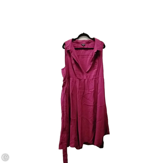 Dress Casual Midi By Torrid In Purple, Size: 3x