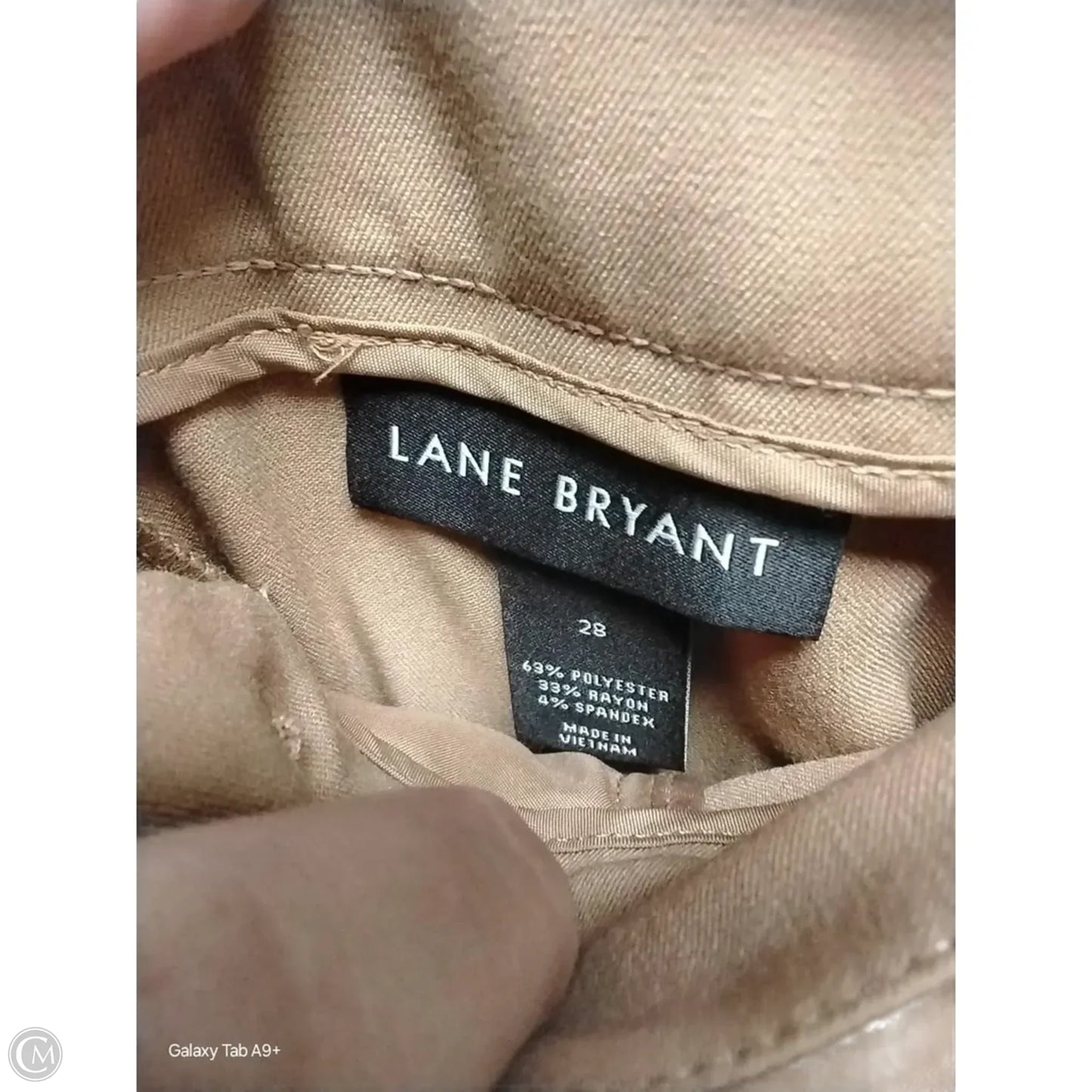 Shorts By Lane Bryant In Tan, Size: 26