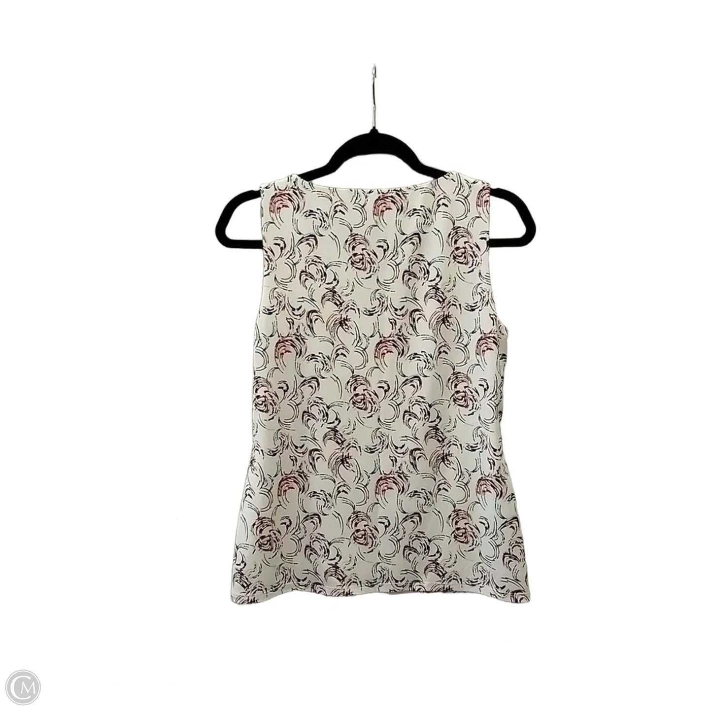 Top Sleeveless By White House Black Market In Geometric Pattern, Size: S