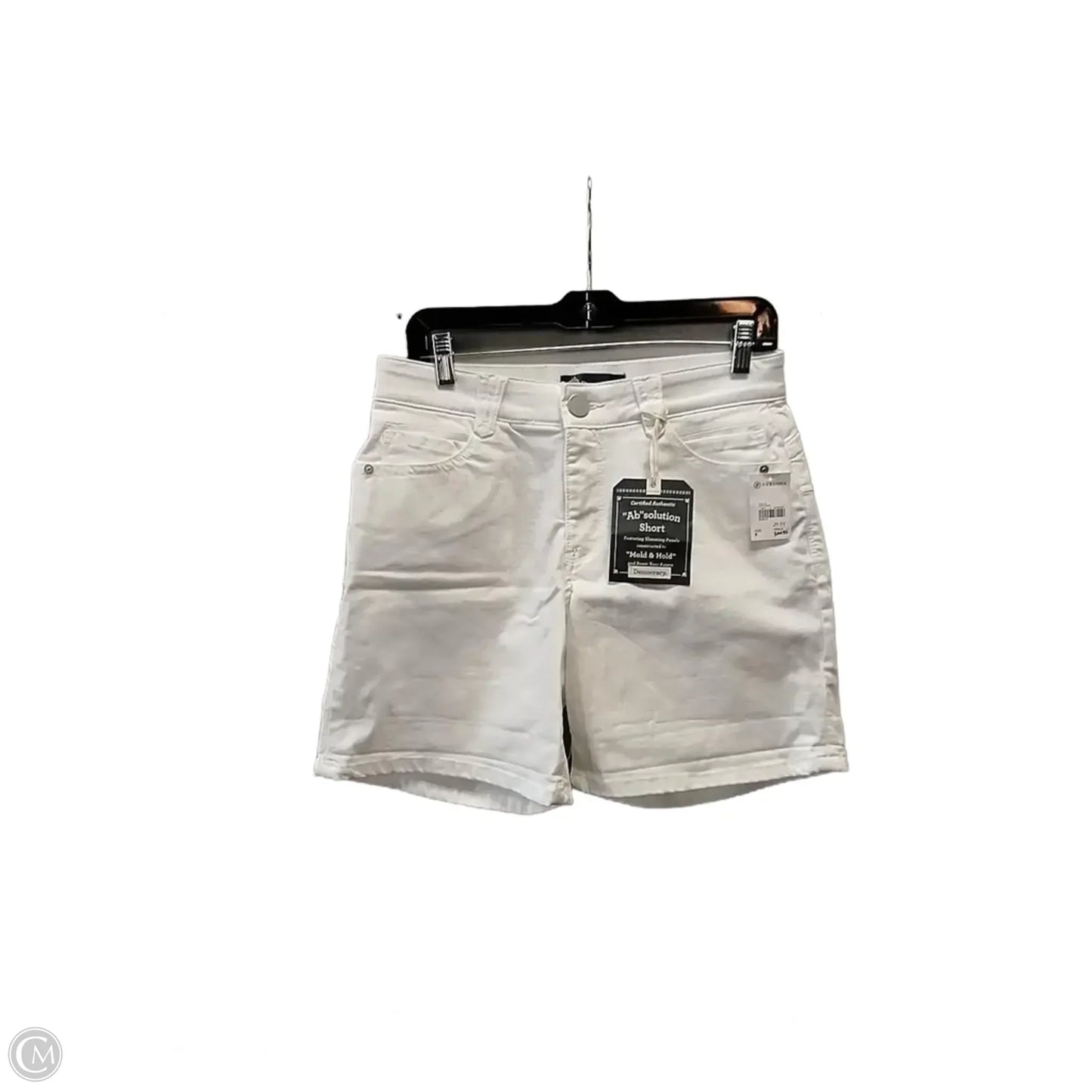 Shorts By Democracy In White, Size: 8