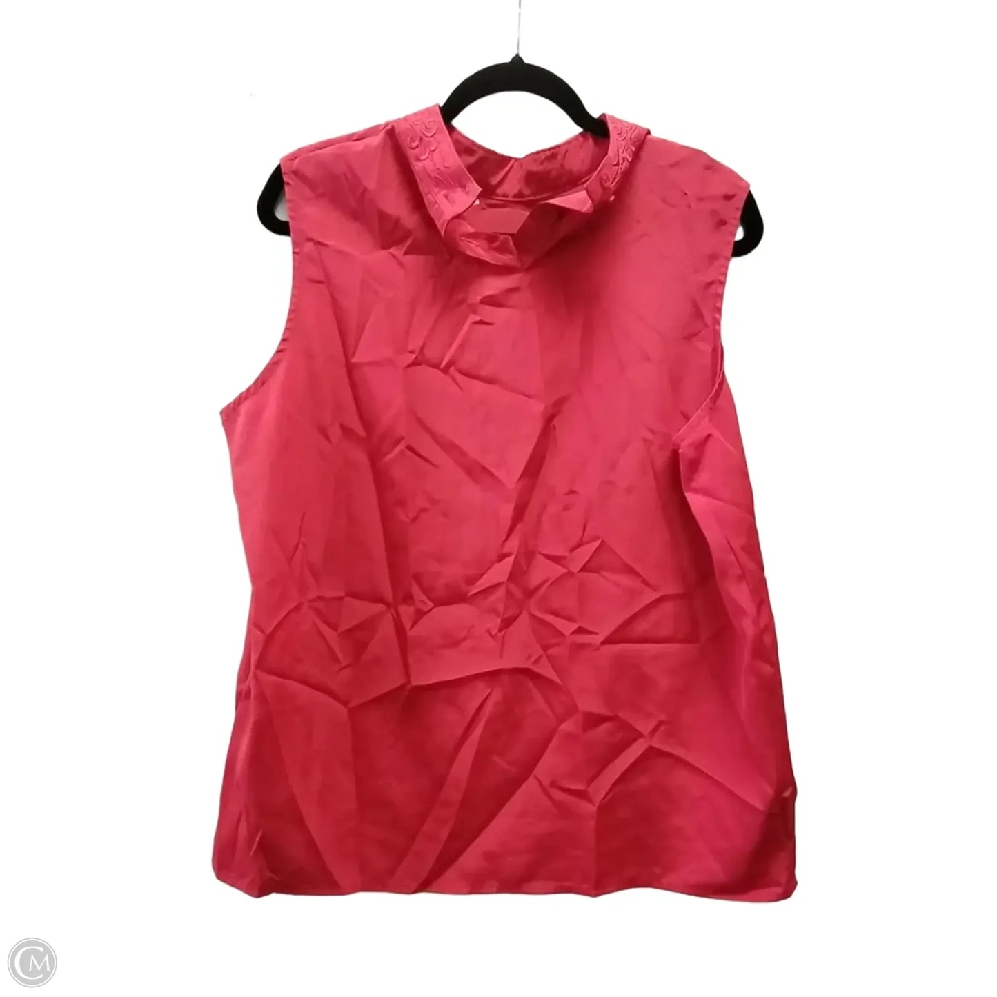 Blouse Sleeveless By Clothes Mentor In Red, Size: 2x