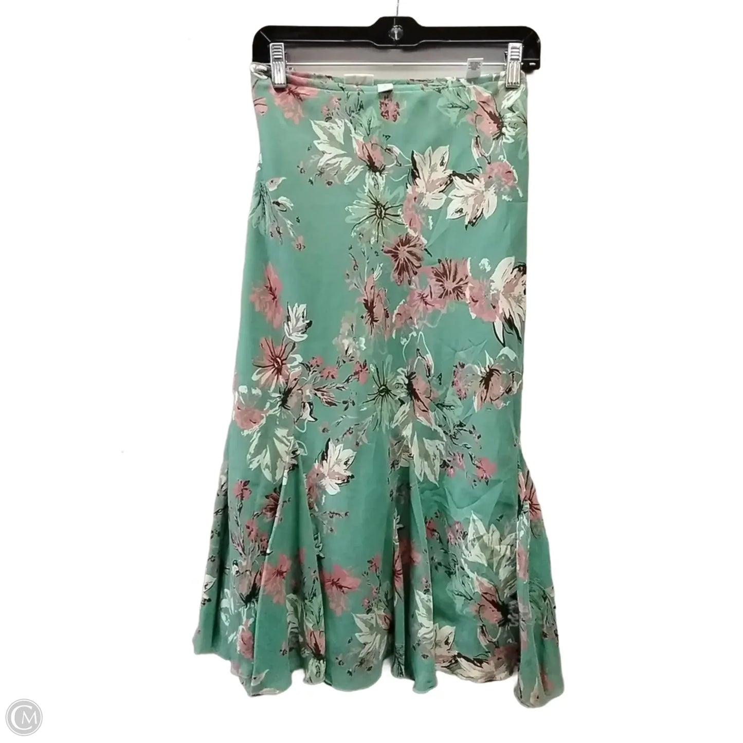 Skirt Midi By Cato In Floral Print, Size: M