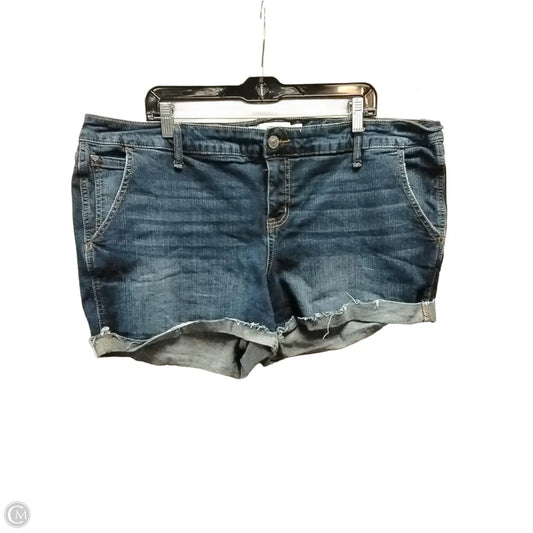 Shorts By Torrid In Blue Denim, Size: 22